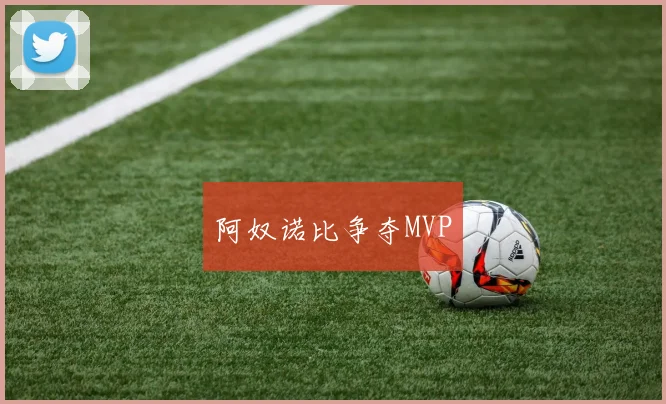 阿奴诺比争夺MVP